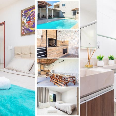 Refugio Tropical Casa De Praia Com Piscina Aquecida E 4 Suites E Garagem 3 Carros, 800 Mtrs Da Praia Internet 700 Mbps, Condominio Privado Com Pista De Skate , Quadra De Futevolei , Campos E Quadras De Futebol! Cabo Frio Exteriör bild